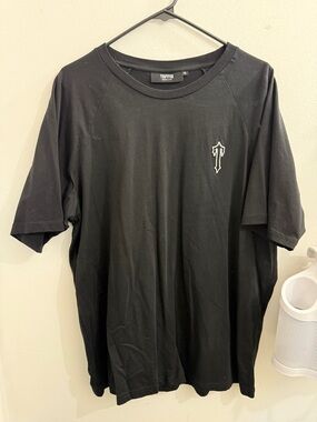 Trap star Black short Sleeve Graphic Crewneck Tee